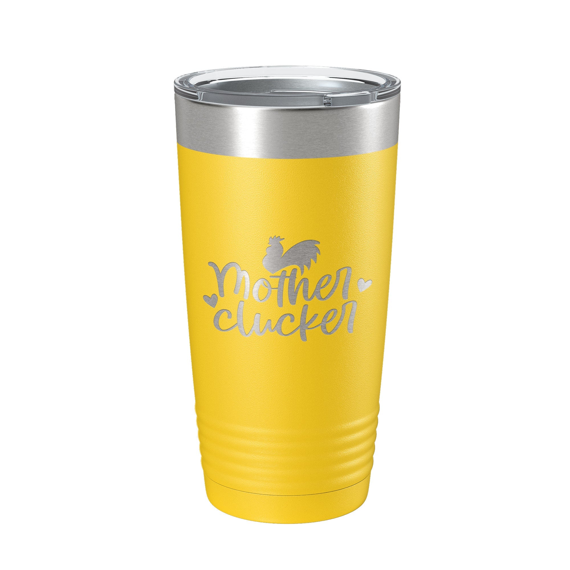 Rise And Shine Mother Cluckers Tumbler Funny Travel Mug Insulated Laser Engraved Coffee Cup Hen Chicken Farm Life Gift Farmer 20 oz
