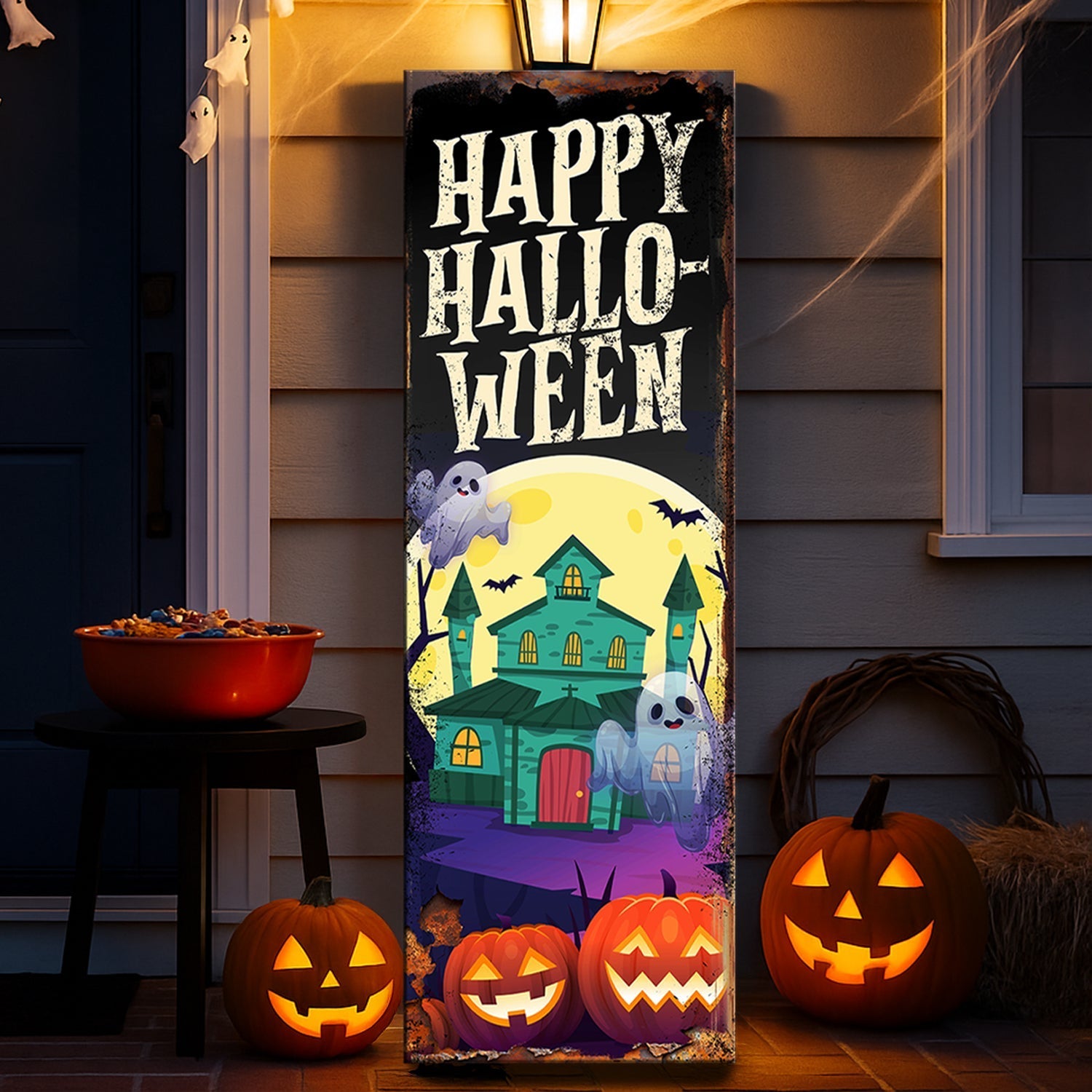 Halloween Welcome Sign-4