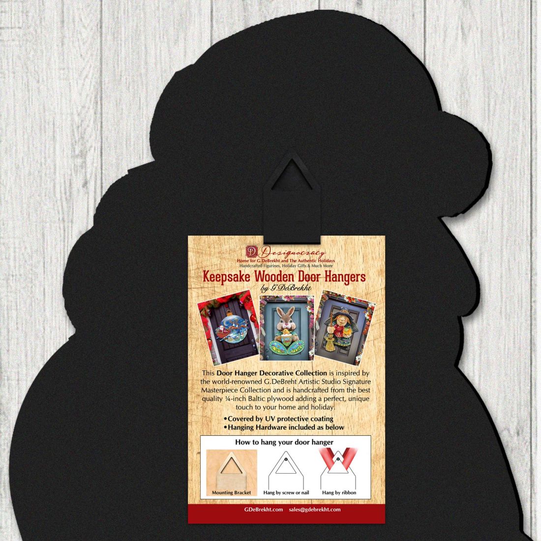 Witch Halloween Door Decor by G. DeBrekht - Thanksgiving Halloween Decor - 8114011H