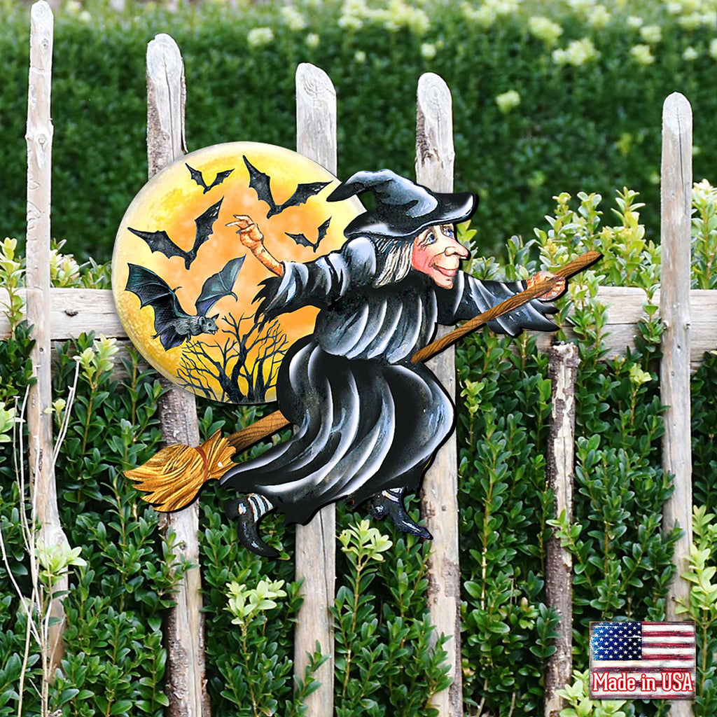 Witch Halloween Door Decor by G. DeBrekht - Thanksgiving Halloween Decor - 8114011H