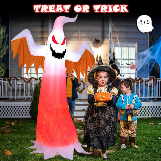 6 Feet Halloween Inflatable Ghost Quick Blow up Halloween Dcor with LED Lights