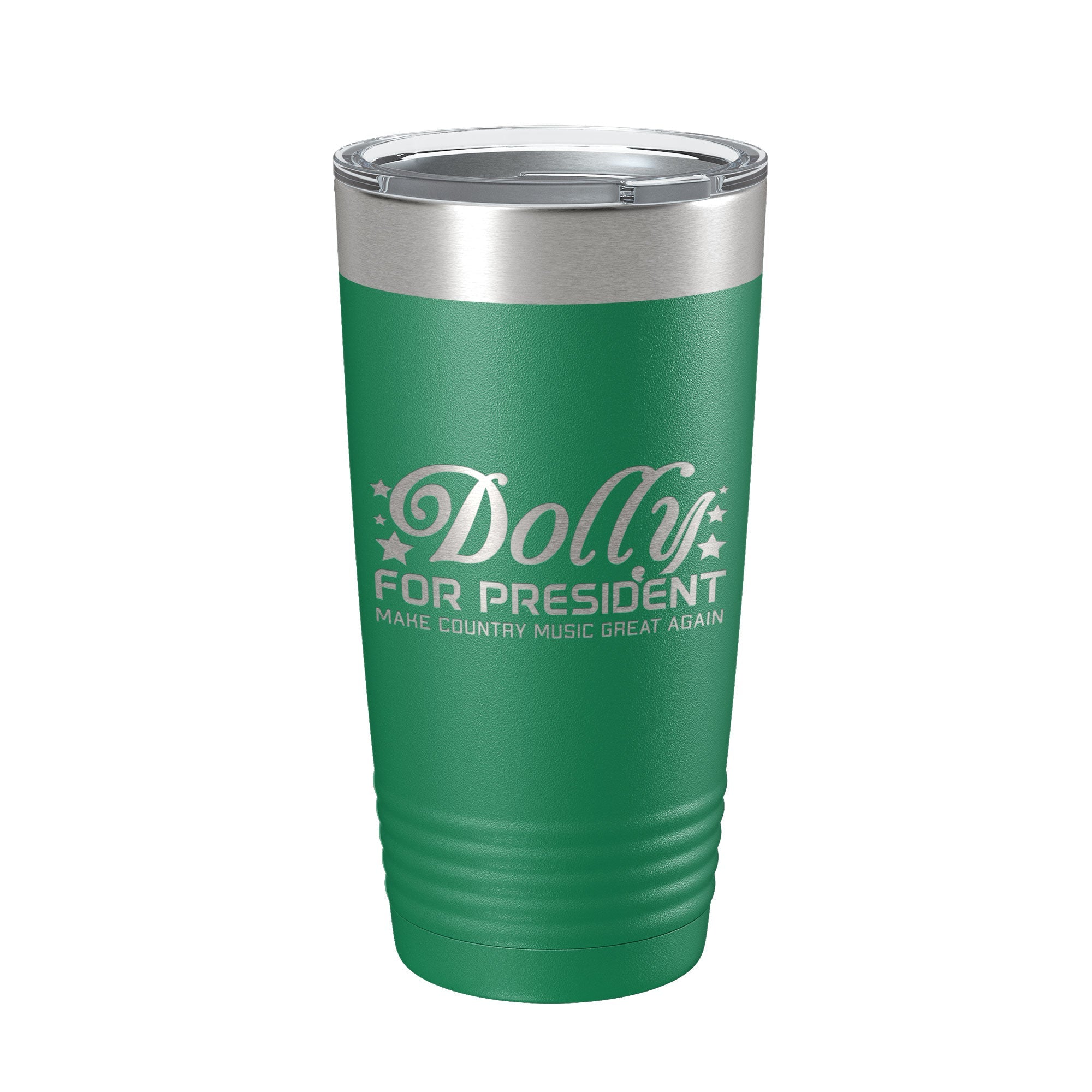 Dolly For President Tumbler Travel Mug Insulated Laser Engraved Parton Gift Coffee Cup 20 oz