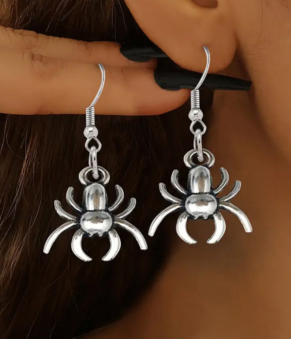 HALLOWEEN THEME SPIDER EARRING-0